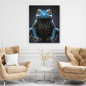 Blue Frog - Luxury Wall Art
