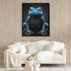 Blue Frog - Luxury Wall Art