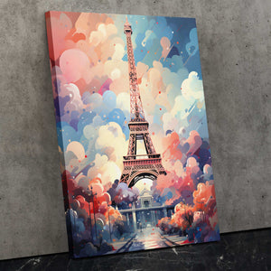 Blue Paris - Luxury Wall Art - Canvas Print