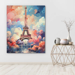 Blue Paris - Luxury Wall Art - Canvas Print