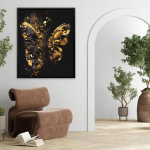 Broken Butterfly - Luxury Wall Art - Canvas Print
