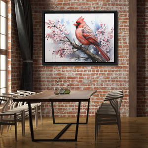 Cardinal Bliss - Luxury Wall Art - Canvas Print