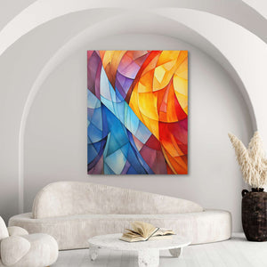 Carved Palette - Canvas - Luxury Wall Art