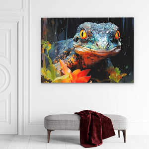 Colorful Reptile - Luxury Wall Art