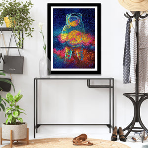 Cosmic Astronaut Semi-gloss Print - Luxury Wall Art
