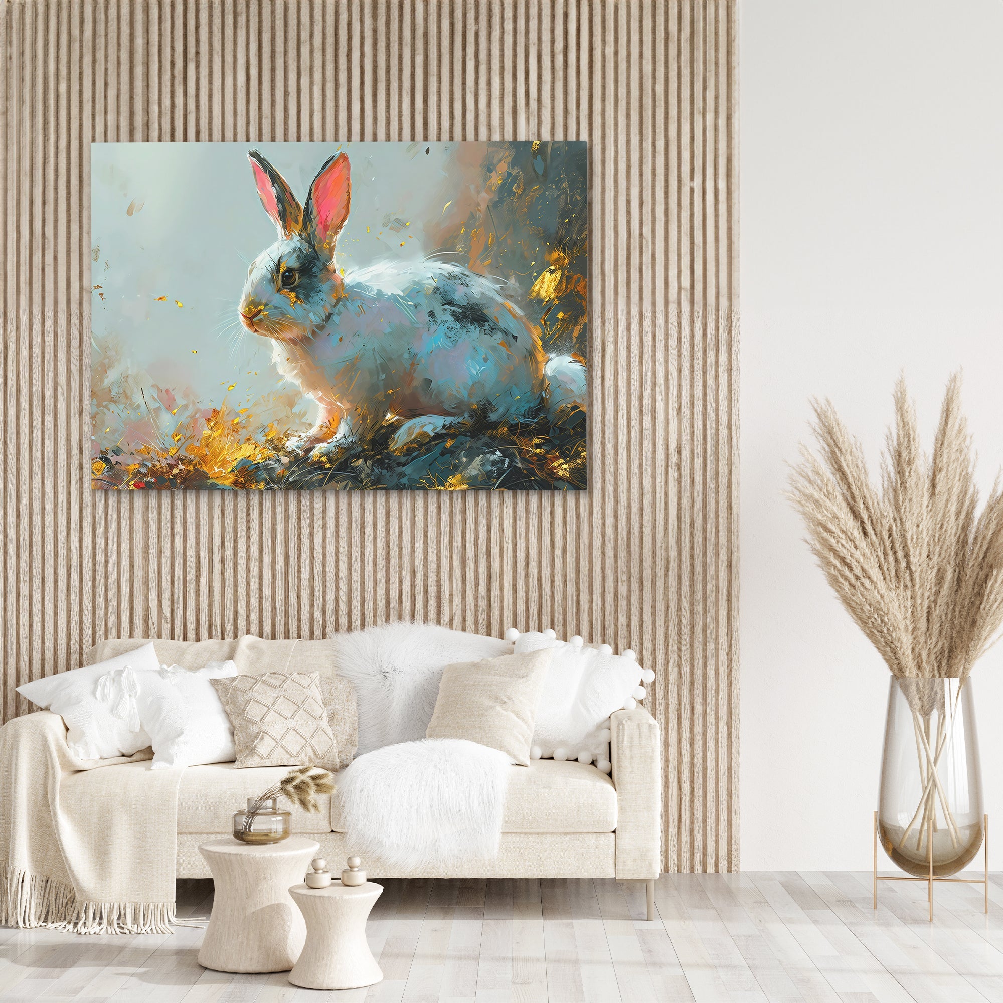Cottontail Charm - Luxury Wall Art