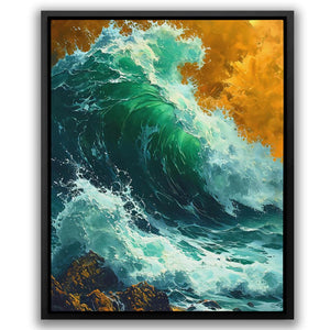 Crashing Waves - Luxury Wall Art