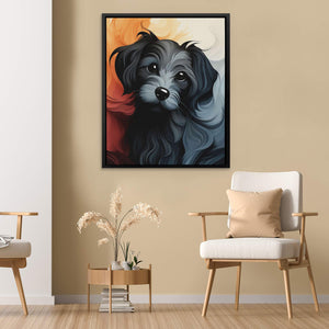 Cute Scottish Terrier - Luxury Wall Art