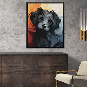 Cute Scottish Terrier - Luxury Wall Art