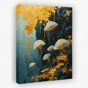 Dancing Jellyfish - Luxury Wall Art