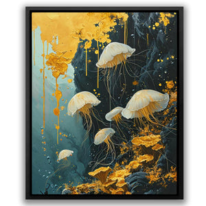 Dancing Jellyfish - Luxury Wall Art