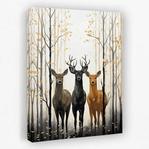 Deer Friends - Luxury Wall Art
