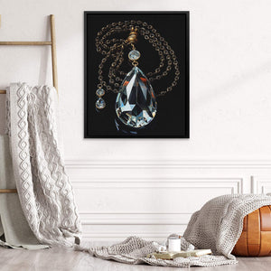 Diamond Necklace - Luxury Wall Art
