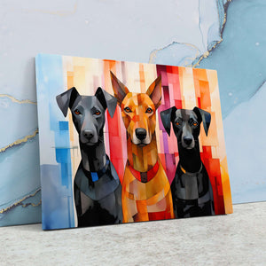 Dog Pack - Canvas - Luxury Wall Art