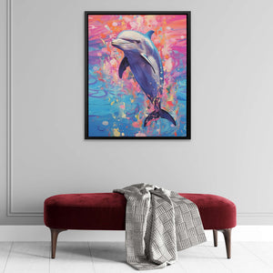 Dolphin's Dance - Luxury Wall Art