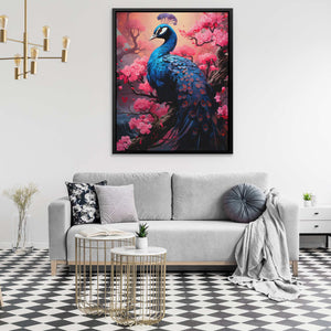 Dreamwave Peacock - Luxury Wall Art