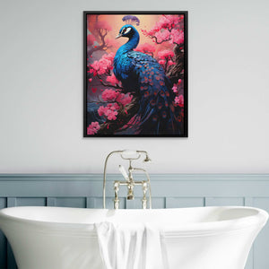 Dreamwave Peacock - Luxury Wall Art