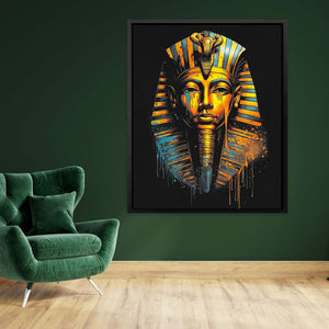 Dripping Pharaoh - Luxury Wall Art