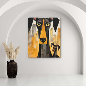 Dynamic Dobermans - Luxury Wall Art