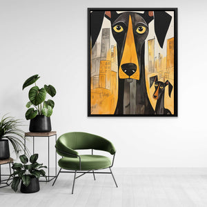 Dynamic Dobermans - Luxury Wall Art