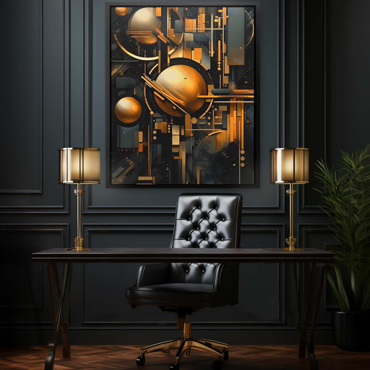 Luxe Harmony - Luxury Wall Art