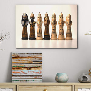 Egyptian Chess Set - Luxury Wall Art