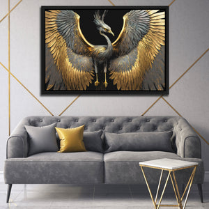 Egyptian Crane - Luxury Wall Art