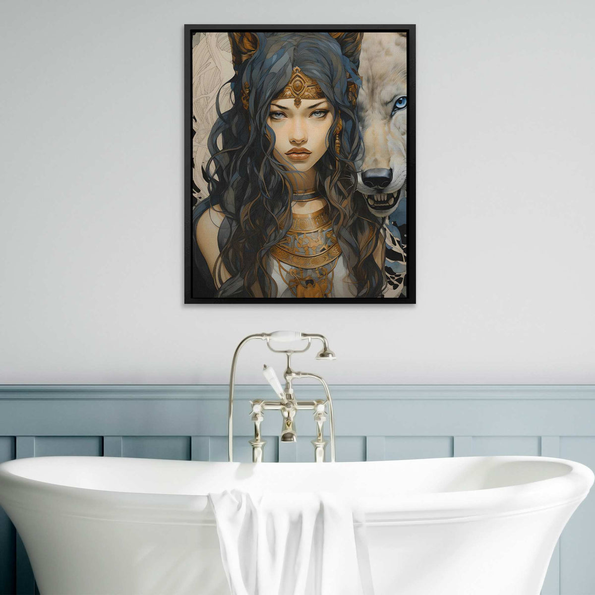 Electric Lupus - Luxury Wall Art