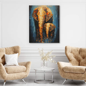 Elephant Family - Luxury Wall Art