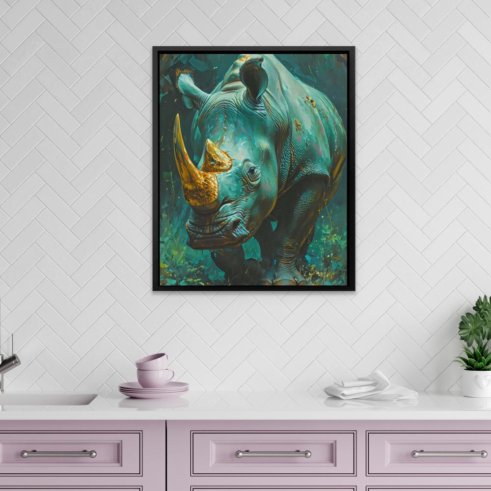 Emerald Behemoth - Luxury Wall Art