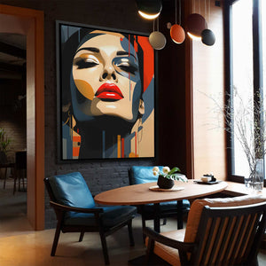 Enigmatic Muse - Luxury Wall Art