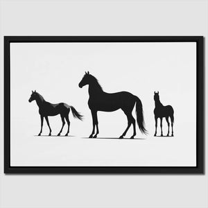 Equestrian Silhouettes - Luxury Wall Art