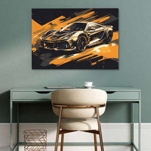 Fast Car - Luxury Wall Art