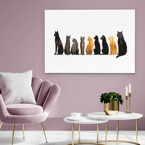 Feline Party - Luxury Wall Art