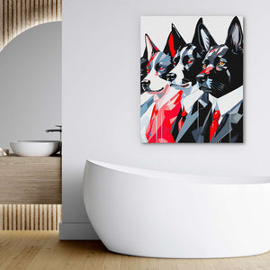 Financial Dogs - Luxury Wall Art