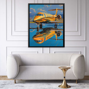 First Class Flight - Luxury Wall Art
