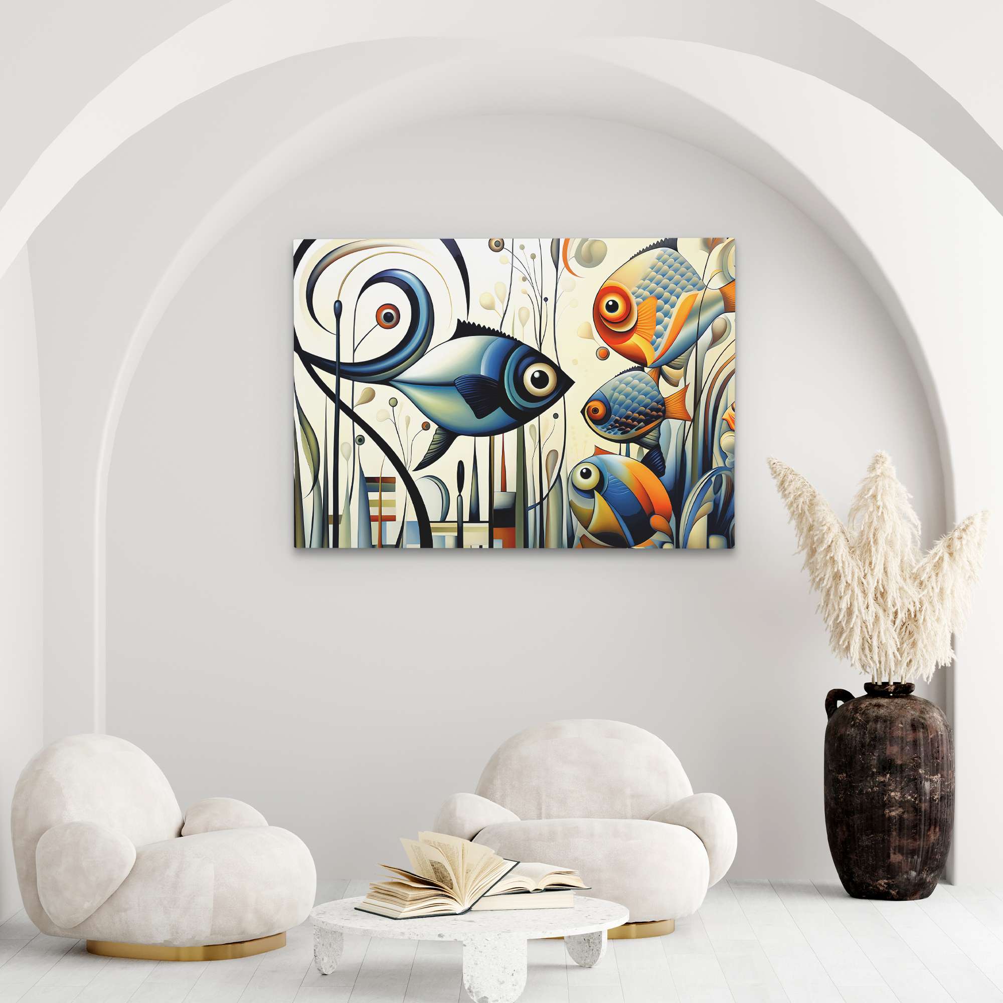 Fish Friends - Luxury Wall Art