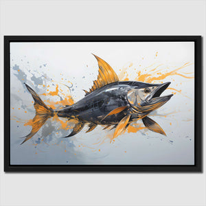 Fishing for Gold - Luxury Wall Art