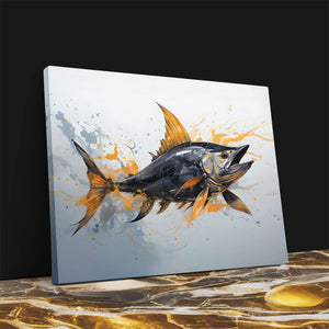 Fishing for Gold - Luxury Wall Art