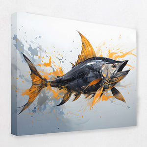 Fishing for Gold - Luxury Wall Art