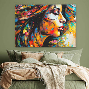 Flowing Thoughts - Luxury Wall Art - canvas print