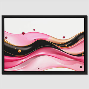 Fluid Pink River - Luxury Wall Art