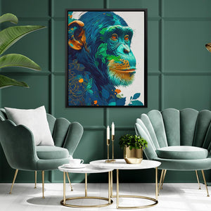 Forest Chimp - Luxury Wall Art