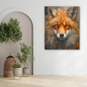 Friendly Fox - Luxury Wall Art
