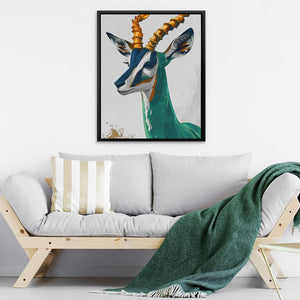 Gazelle's Gaze - Luxury Wall Art