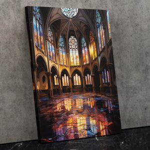 Glass House of Prayer - Luxury Wall Art