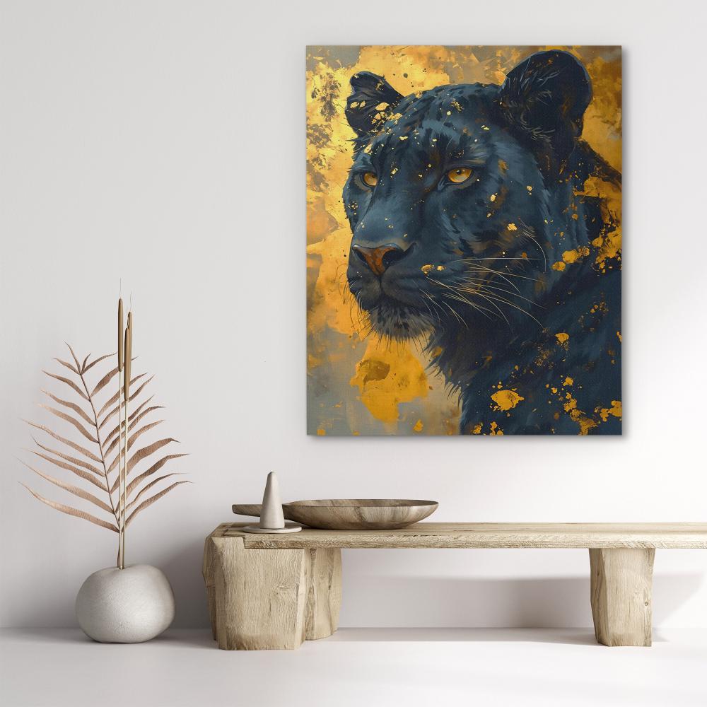 Glimmering Leopard - Luxury Wall Art