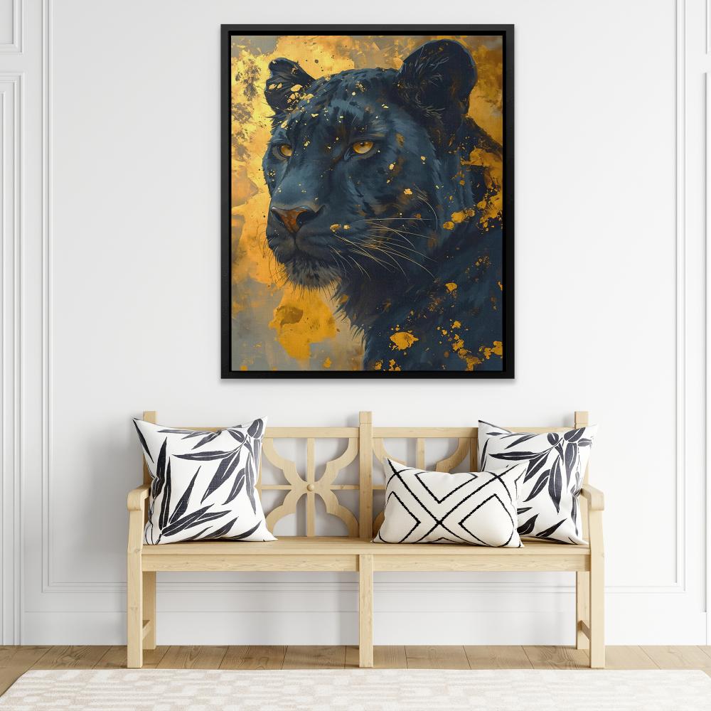 Glimmering Leopard - Luxury Wall Art
