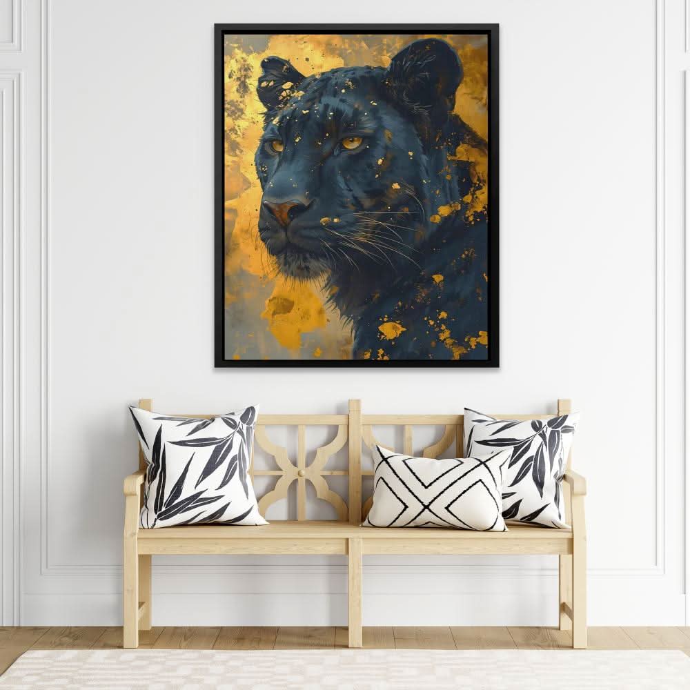 Glimmering Leopard - Luxury Wall Art