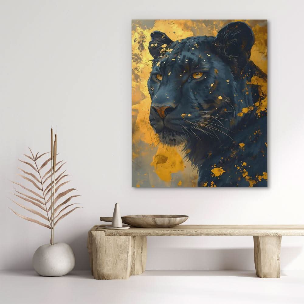 Glimmering Leopard - Luxury Wall Art